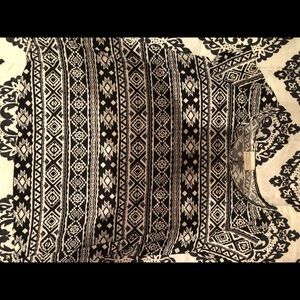 Aztec print top
